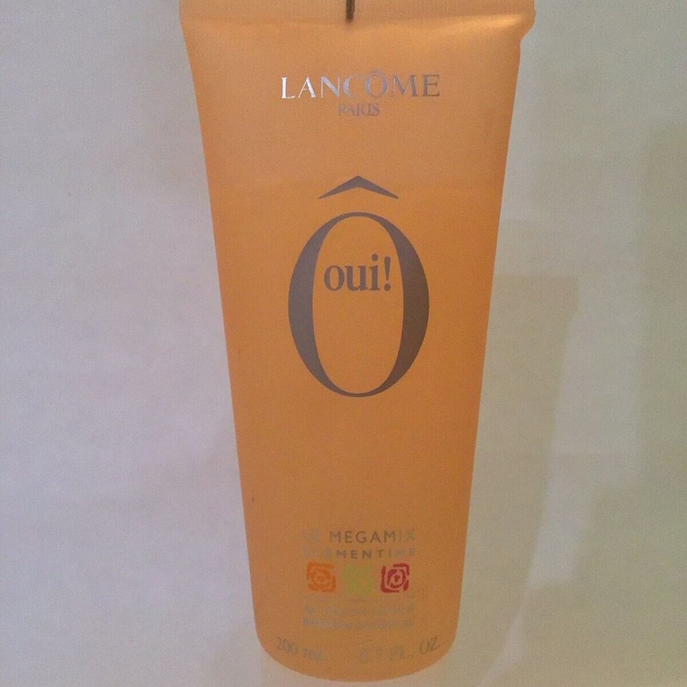 Lancome Paris Oui! LeMegamix Clementine Sparkling Shower Gel 6.7 oz NEW!